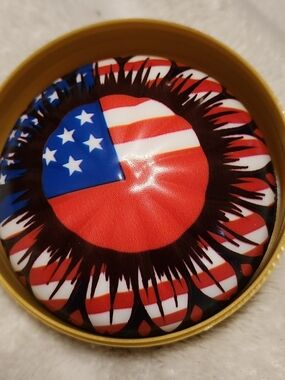 Kids Learning Toy Fidget Spinner - Patriotic Red, White & Blue Squish Toy